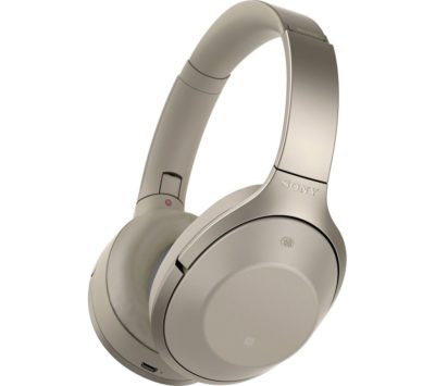 SONY MDR-1000X Wireless Bluetooth Noise-Cancelling Headphones - Grey Beige SONY MDR-1000X Wireless Bluetooth Noise-Cancelling Headphones - Grey Beige